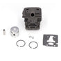 32mm Cylinder Piston Kit Garden Brush Cutter Cylinder Piston Assembly with Gasket for TJ23