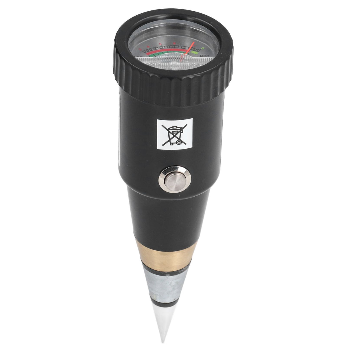 Soil PH Moisture Meter High Accuracy Needle Type 2 In 1 Soil Tester with 3 to 8 PH Range 1 to 8 Moisture Range