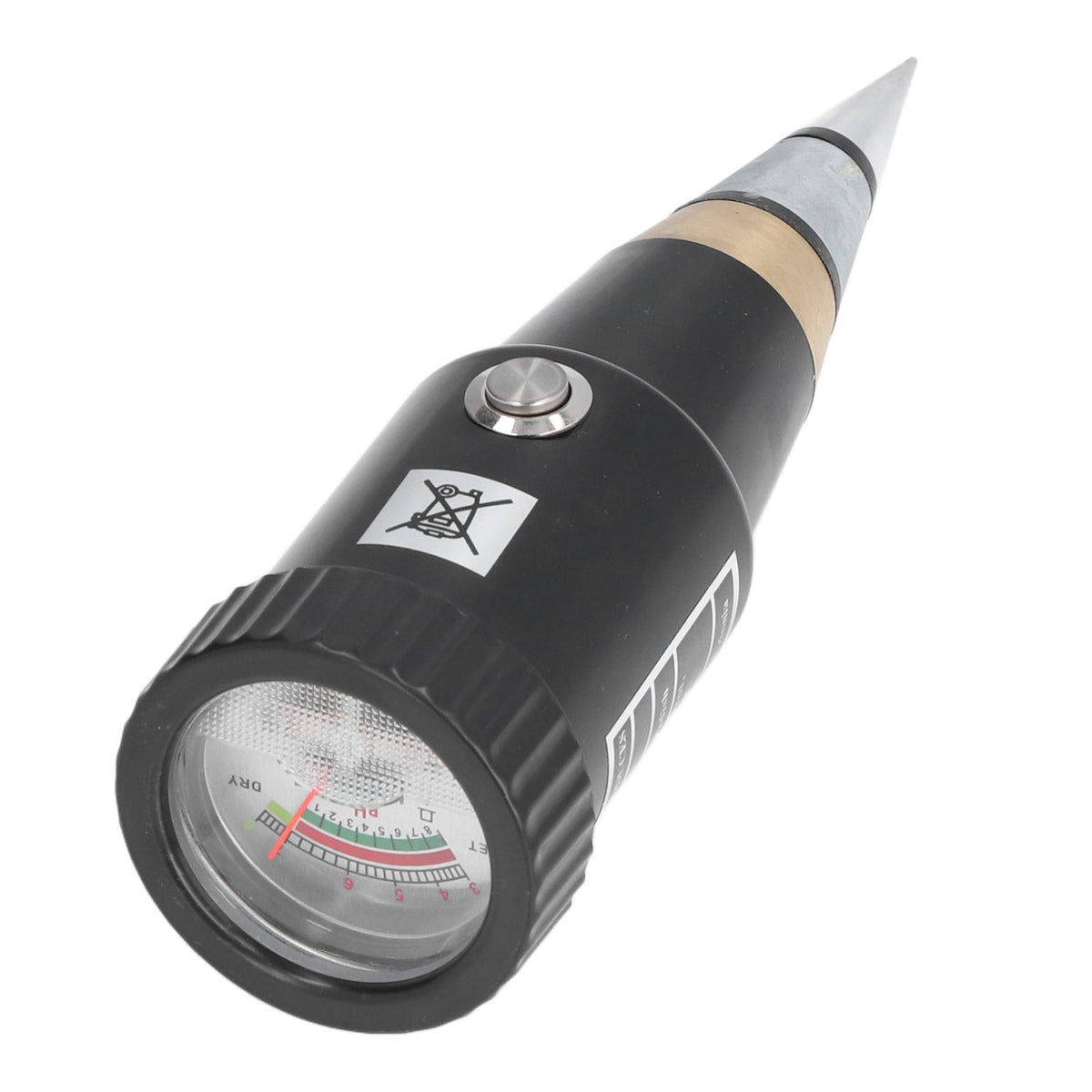 Soil PH Moisture Meter High Accuracy Needle Type 2 In 1 Soil Tester with 3 to 8 PH Range 1 to 8 Moisture Range