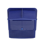 Replacement Skimmer Basket Plastic Swimming Pool Pump Basket Efficient Cleaning Accessory - 45-Degree Angle