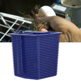 Replacement Skimmer Basket Plastic Swimming Pool Pump Basket Efficient Cleaning Accessory - Extra Image