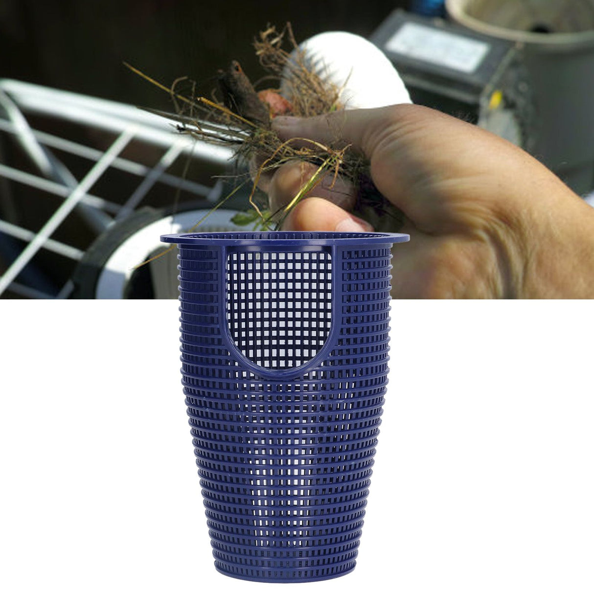 Plastic Pool Skimmer Basket Replacement Skimmer Filter Basket Swimming Pool Cleaning Tool for Pond