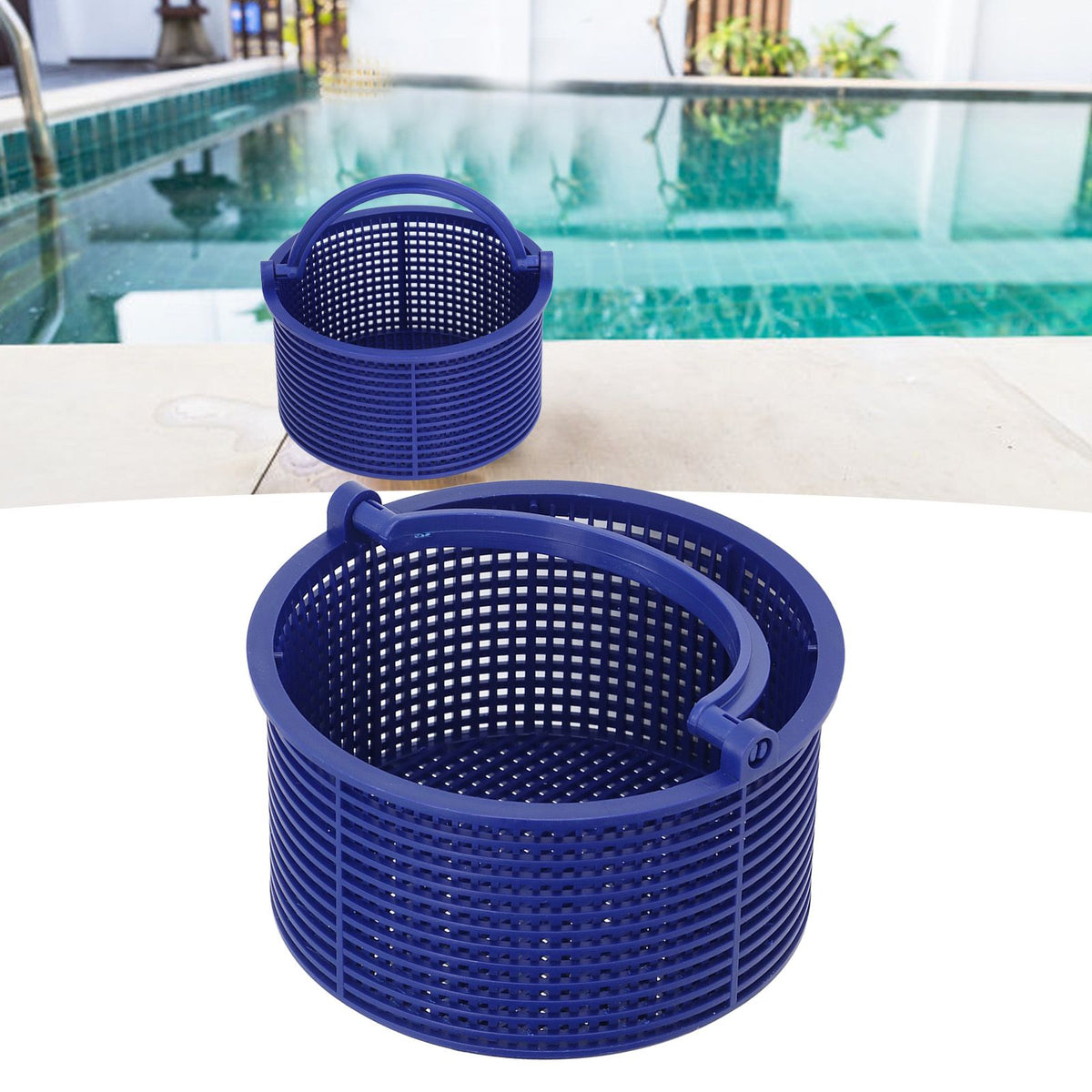 Swimming Pool Filter Basket Pool Skimmer Basket Replacement Plastic Pool Cleaning Tool for Hayward SPX1096
