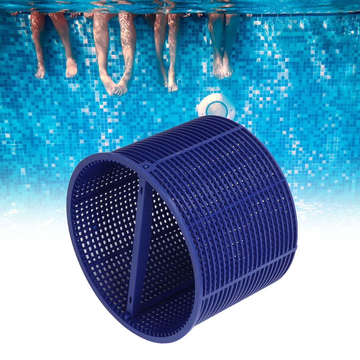 Skimmer Basket Plastic Leaves Debris Removal Swimming Pool Cleaning Replacement Accessory for Hayward SPX1082CA