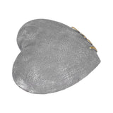 Pet Memorial Stone Heart Shaped Garden Memorial Tombstone Resin Dog Cat Gravestone for Lawn BackyardSesame Gray