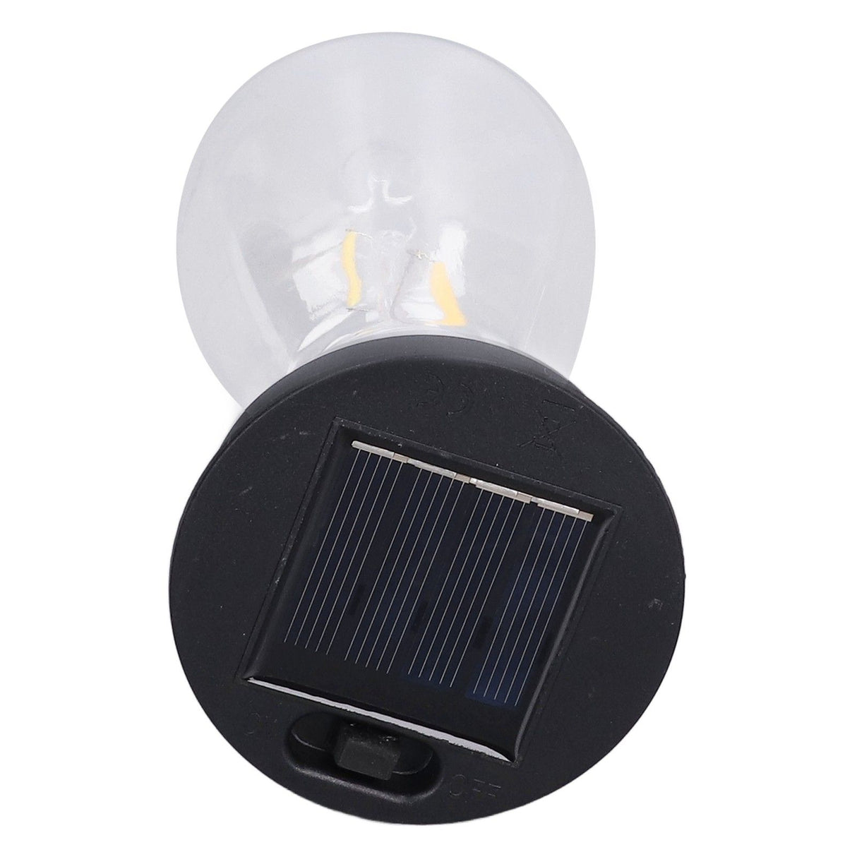 Solar Hanging Light Decorative Iron Frame LED Outdoor Retro Lantern for Garden Yard Porch