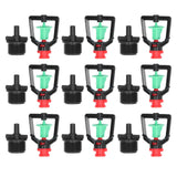 360° Hanging Rotating Refraction Nozzle Misting Sprayer Atomization Nozzle Irrigation Tool G1/2 Male Thread - Front View