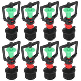 360° Hanging Rotating Refraction Nozzle Misting Sprayer Atomization Nozzle Irrigation Tool G1/2 Male Thread