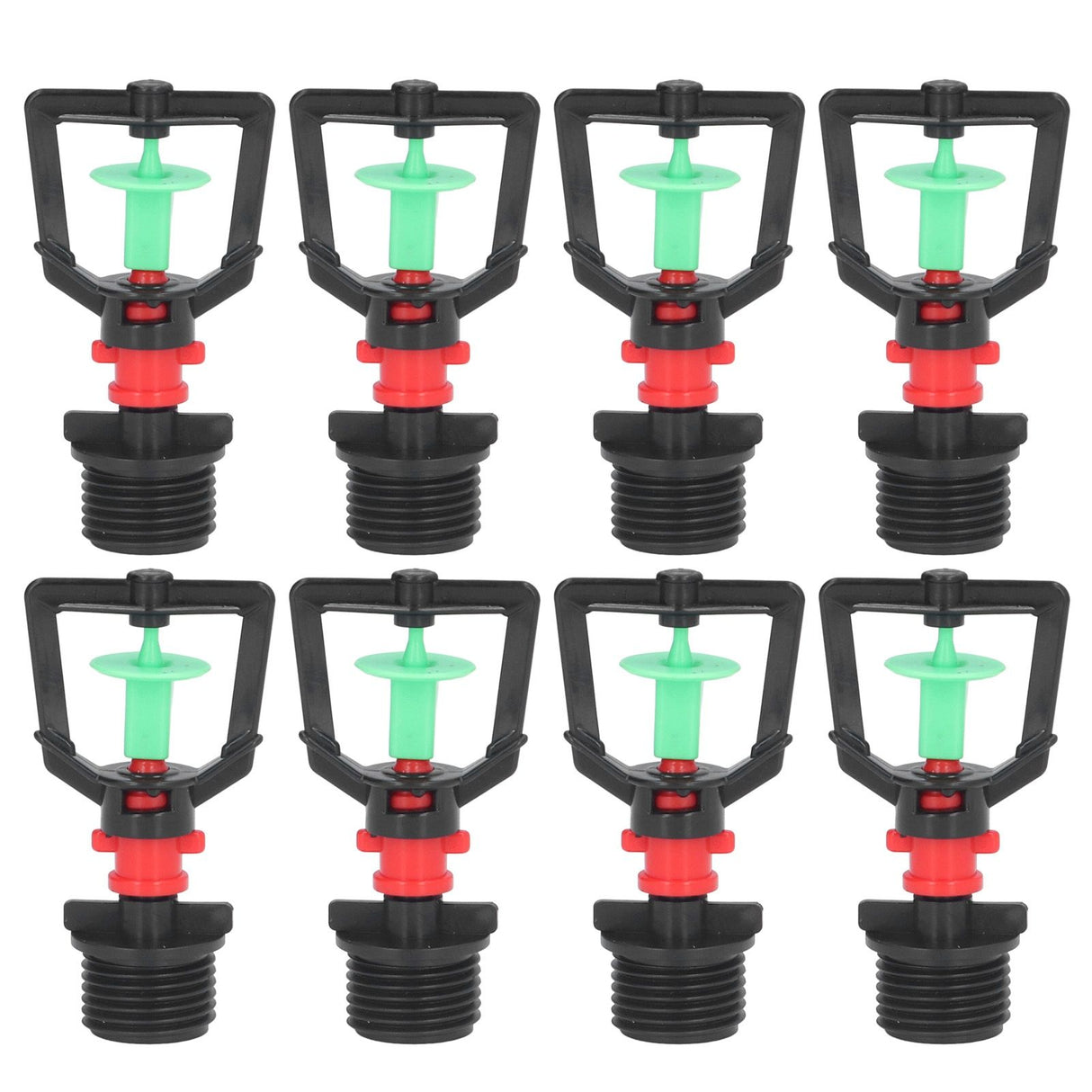 360° Hanging Rotating Refraction Nozzle Misting Sprayer Atomization Nozzle Irrigation Tool G1/2 Male Thread