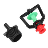 360° Hanging Rotating Refraction Nozzle Misting Sprayer Atomization Nozzle Irrigation Tool G1/2 Male Thread