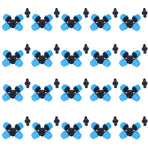20Pcs Cross Spray Nozzle Irrigation Cross Atomization Micro Nozzle for Lawn Garden Terrace