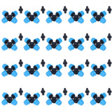 20Pcs Cross Spray Nozzle Irrigation Cross Atomization Micro Nozzle for Lawn Garden Terrace