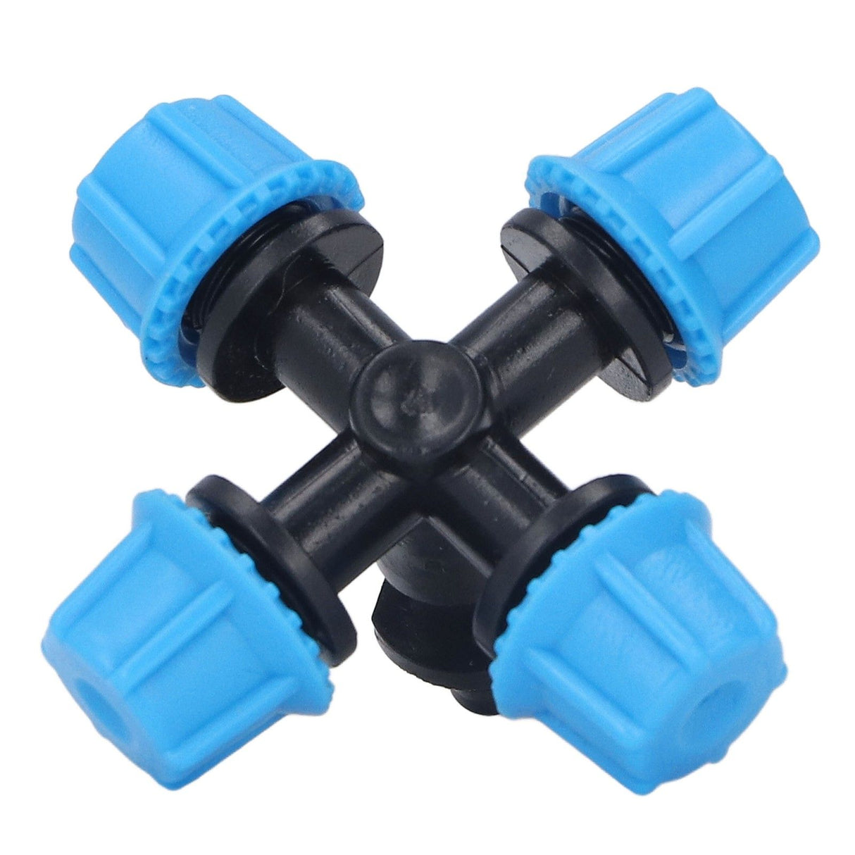 20Pcs Cross Spray Nozzle Irrigation Cross Atomization Micro Nozzle for Lawn Garden Terrace