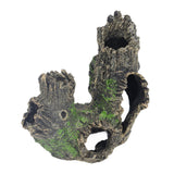 Aquarium Tree Stump Hole Exquisite Shrimp Dodging House Hollow Tree Hole Resin Crafts Decorations
