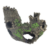 Aquarium Tree Stump Hole Exquisite Shrimp Dodging House Hollow Tree Hole Resin Crafts Decorations