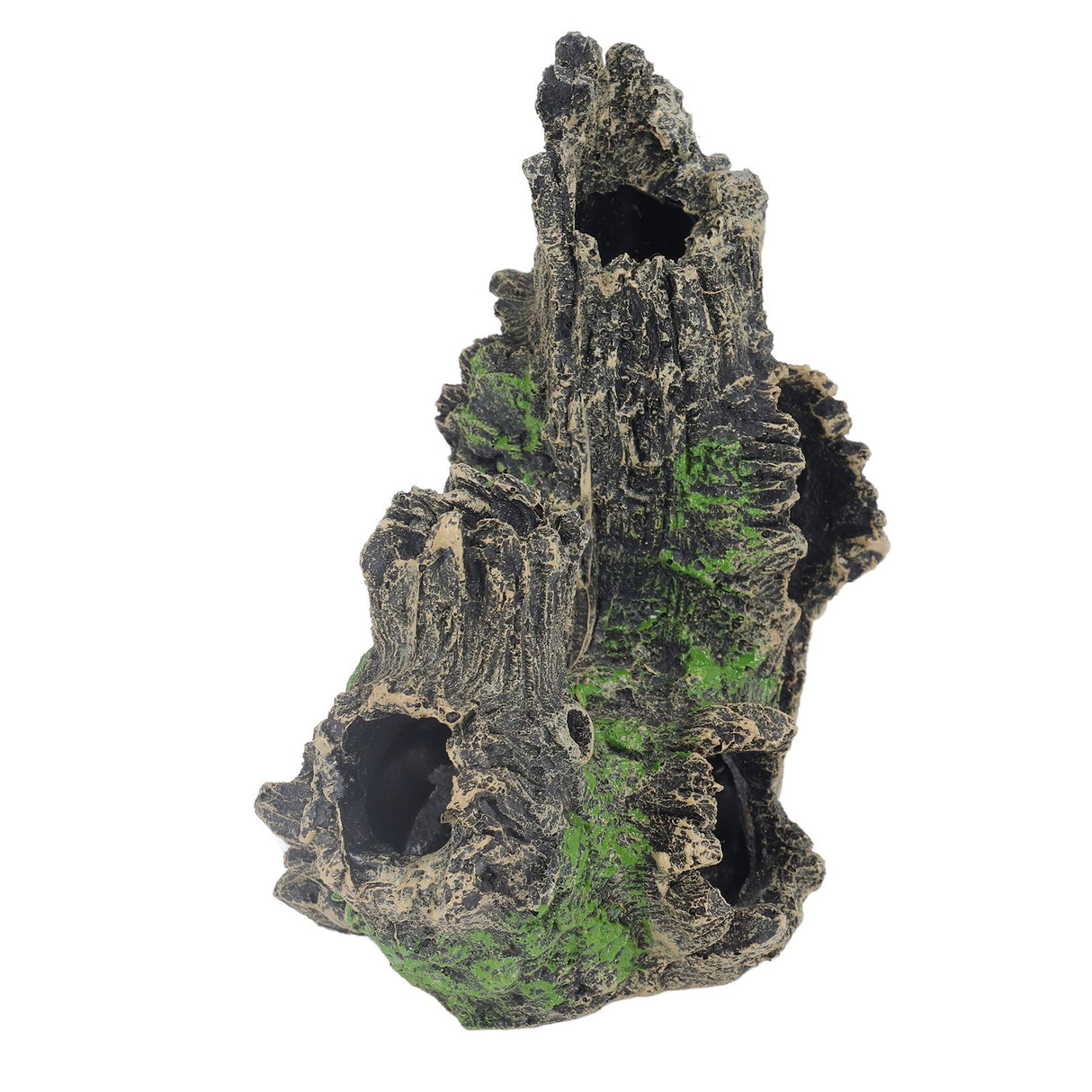 Aquarium Tree Stump Hole Exquisite Shrimp Dodging House Hollow Tree Hole Resin Crafts Decorations