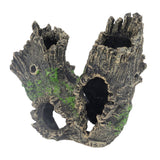 Aquarium Tree Stump Hole Exquisite Shrimp Dodging House Hollow Tree Hole Resin Crafts Decorations