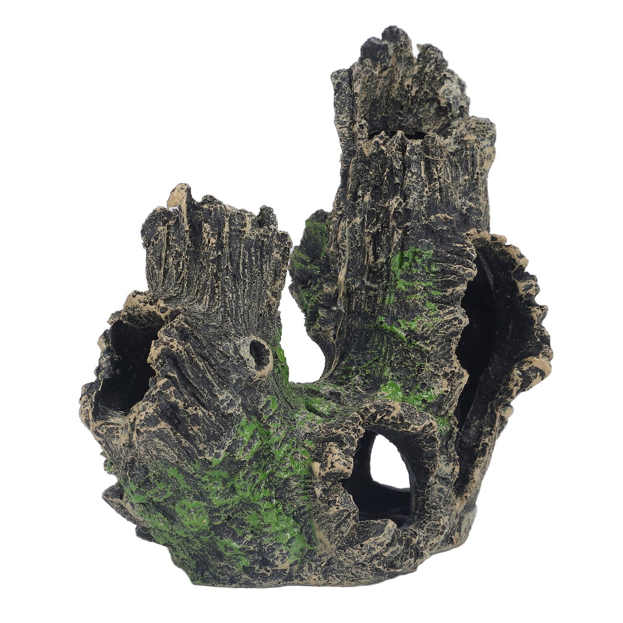 Aquarium Tree Stump Hole Exquisite Shrimp Dodging House Hollow Tree Hole Resin Crafts Decorations