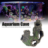 Aquarium Tree Stump Hole Exquisite Shrimp Dodging House Hollow Tree Hole Resin Crafts Decorations