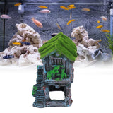 Aquarium Resin Pavilion Ornaments Vivid Lifelike Details Safe Resin Fish Tank Pavilion Landscaping for Decoration