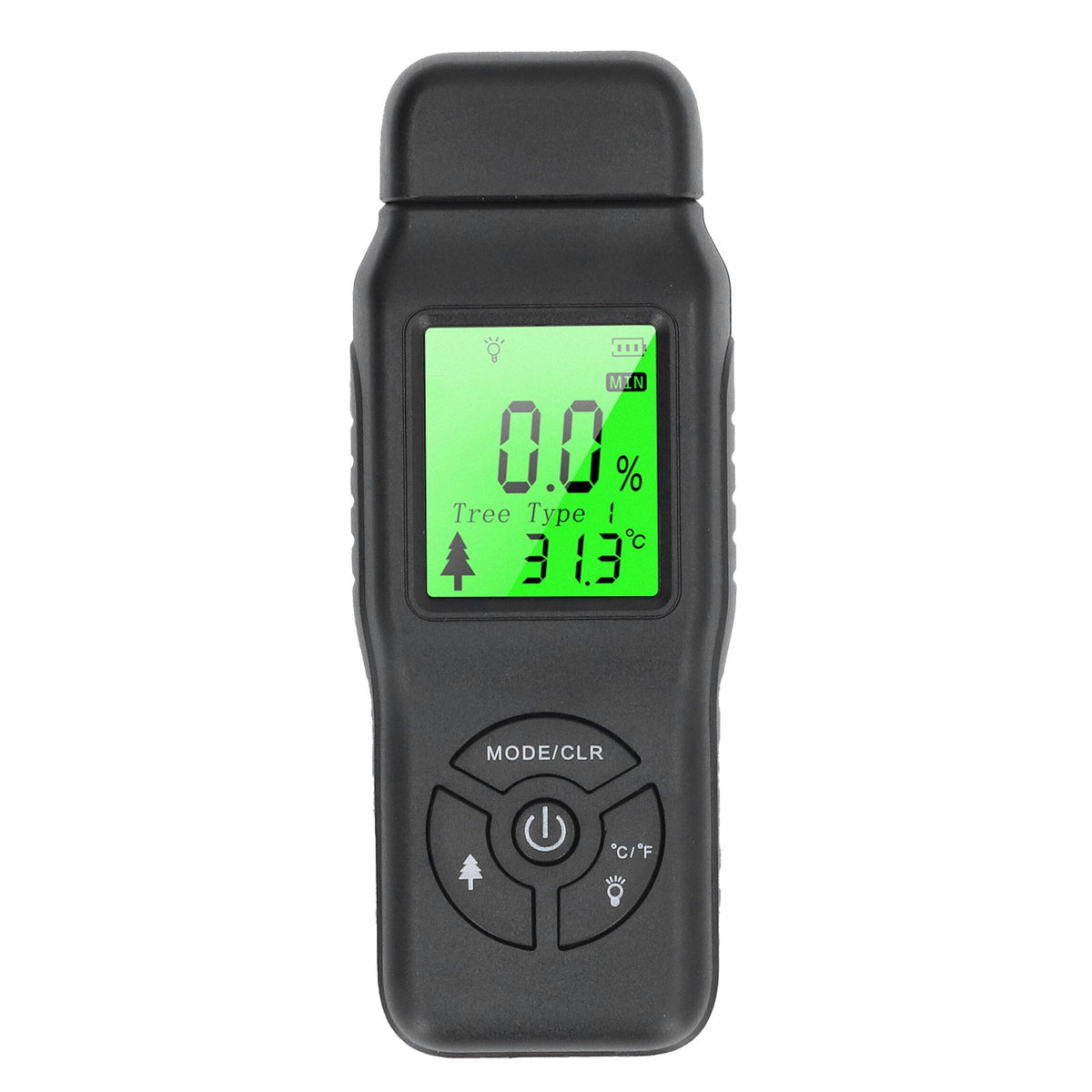 Wood Moisture Meter Large LCD Easy Operation ATC Function Wide Application Stable Accurate Durable Water Leaking Detector