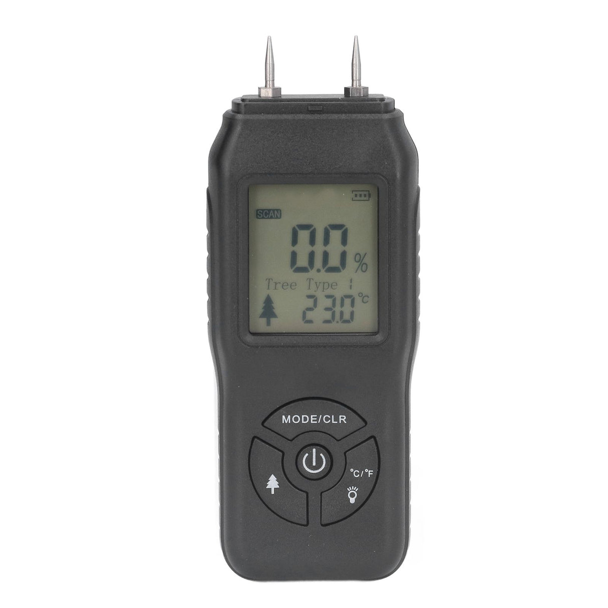 Wood Moisture Meter Large LCD Easy Operation ATC Function Wide Application Stable Accurate Durable Water Leaking Detector