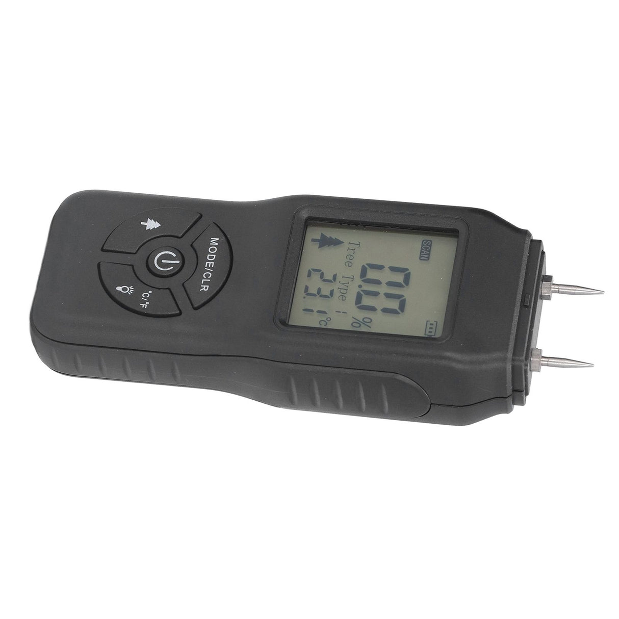 Wood Moisture Meter Large LCD Easy Operation ATC Function Wide Application Stable Accurate Durable Water Leaking Detector