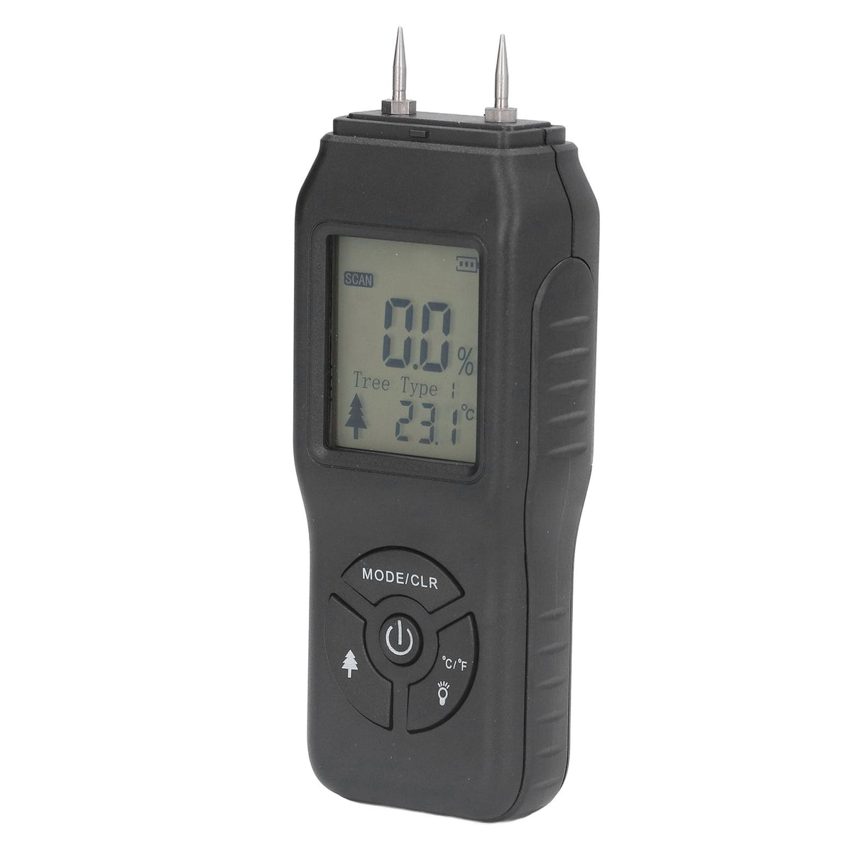 Wood Moisture Meter Large LCD Easy Operation ATC Function Wide Application Stable Accurate Durable Water Leaking Detector