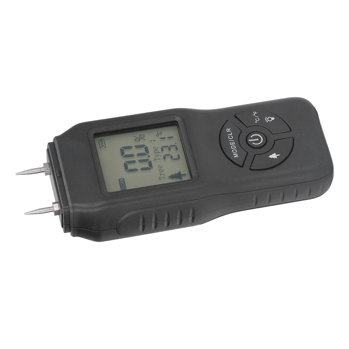 Wood Moisture Meter Large LCD Easy Operation ATC Function Wide Application Stable Accurate Durable Water Leaking Detector