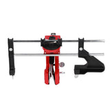 Chain Sharpener Sharpening Stone Guide Bracket Adjustable Steel Red Rustproof for Home