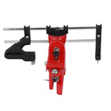 Chain Sharpener Sharpening Stone Guide Bracket Adjustable Steel Red Rustproof for Home