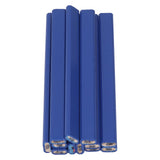 7in Carpenter Pencil Set with Sharpener Flat Octagonal Woodworking Pencil Wood Marking Pencil for Carpentry - Side View