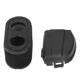 Air Cleaner with Cover Kit 594106 Plastics Black Wearproof Replacement for Lawn Mower Engine - Side View