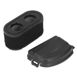 Air Cleaner with Cover Kit 594106 Plastics Black Wearproof Replacement for Lawn Mower Engine - Rear View