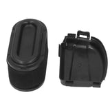Air Cleaner with Cover Kit 594106 Plastics Black Wearproof Replacement for Lawn Mower Engine - Close-Up Angle