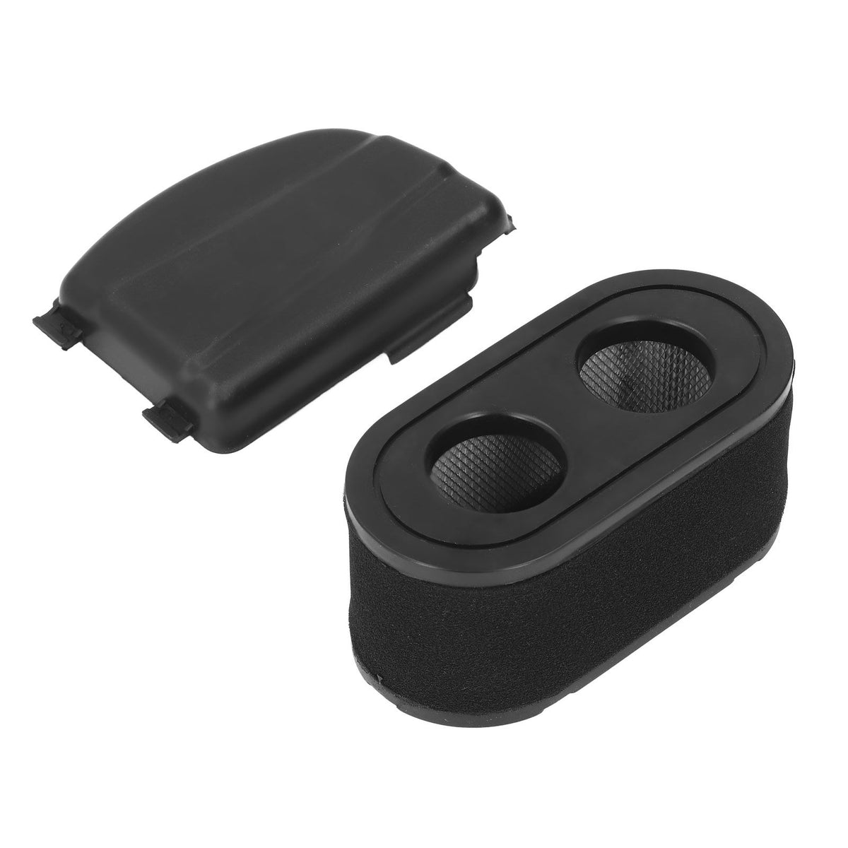 Air Cleaner with Cover Kit 594106 Plastics Black Wearproof Replacement for Lawn Mower Engine