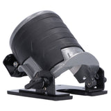 Electric Trimming Machine Base Aluminum Adjustable Woodworking Trimmer Base for Outdoor Garden - Side View