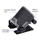 Electric Trimming Machine Base Aluminum Adjustable Woodworking Trimmer Base for Outdoor Garden