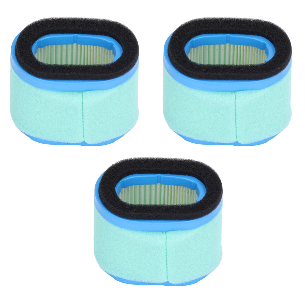 3PCS Lawn Mower Filter Replacement Garden Air Filter for John Deere M147431 M143278 697029 690610 498596 273356