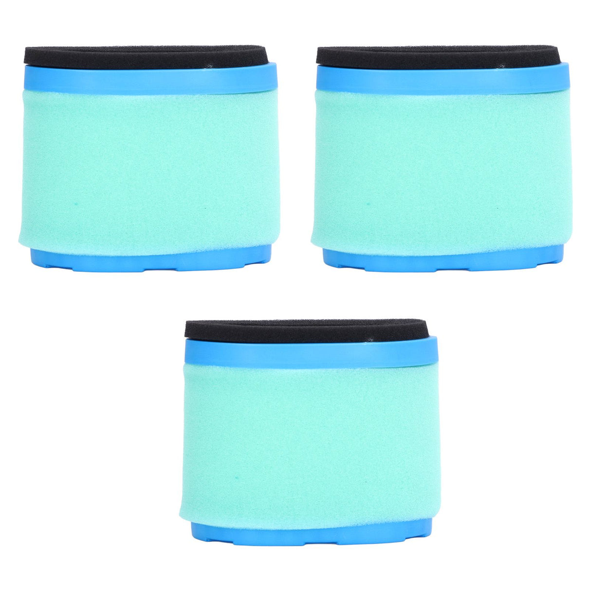 3PCS Lawn Mower Filter Replacement Garden Air Filter for John Deere M147431 M143278 697029 690610 498596 273356