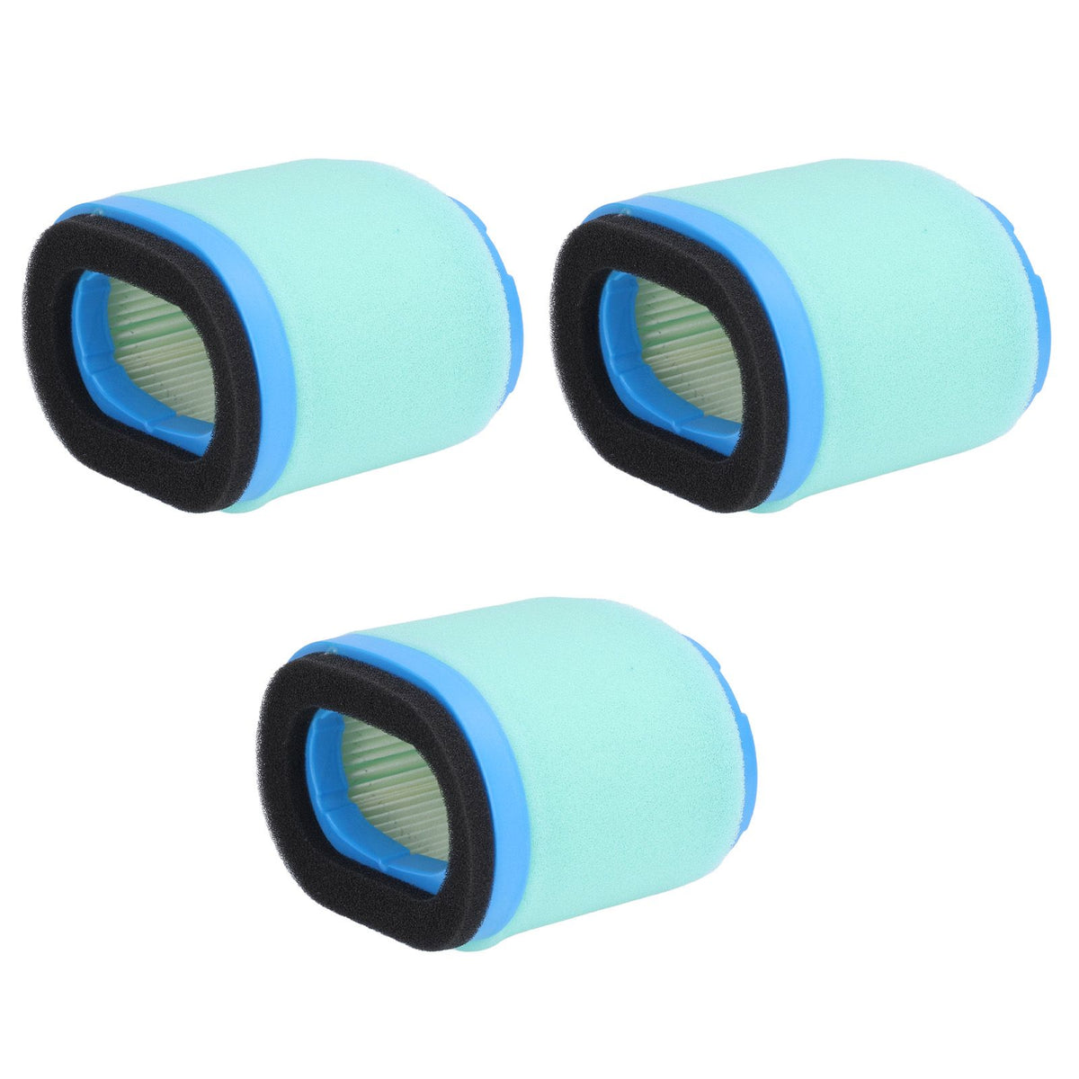 3PCS Lawn Mower Filter Replacement Garden Air Filter for John Deere M147431 M143278 697029 690610 498596 273356