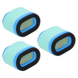 3PCS Lawn Mower Filter Replacement Garden Air Filter for John Deere M147431 M143278 697029 690610 498596 273356 - Close-Up Angle