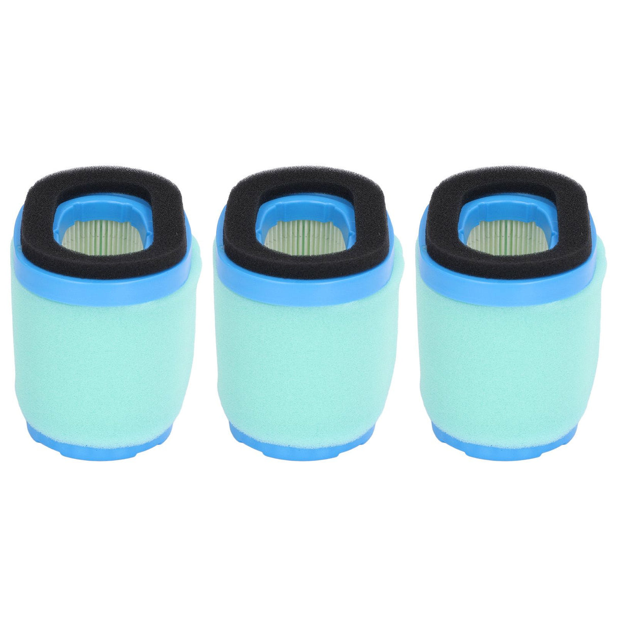 3PCS Lawn Mower Filter Replacement Garden Air Filter for John Deere M147431 M143278 697029 690610 498596 273356