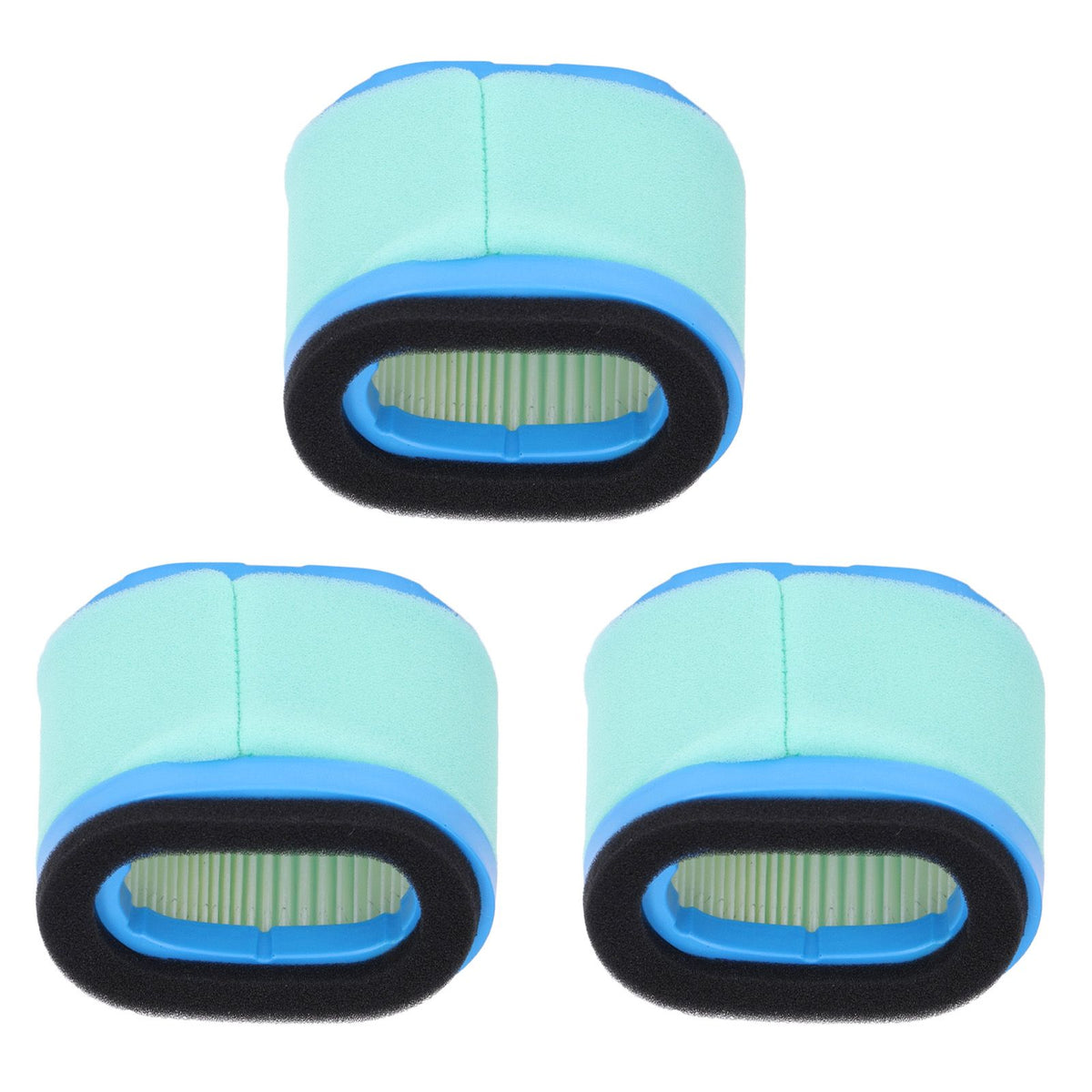 3PCS Lawn Mower Filter Replacement Garden Air Filter for John Deere M147431 M143278 697029 690610 498596 273356