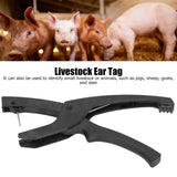 Ear Tag Pliers Antibacterial Automatic Springback Energy Saving TPU Ear Tag Applicator for Pigs Sheep Goats Cattles - Extra Image