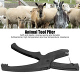 Ear Tag Pliers Antibacterial Automatic Springback Energy Saving TPU Ear Tag Applicator for Pigs Sheep Goats Cattles