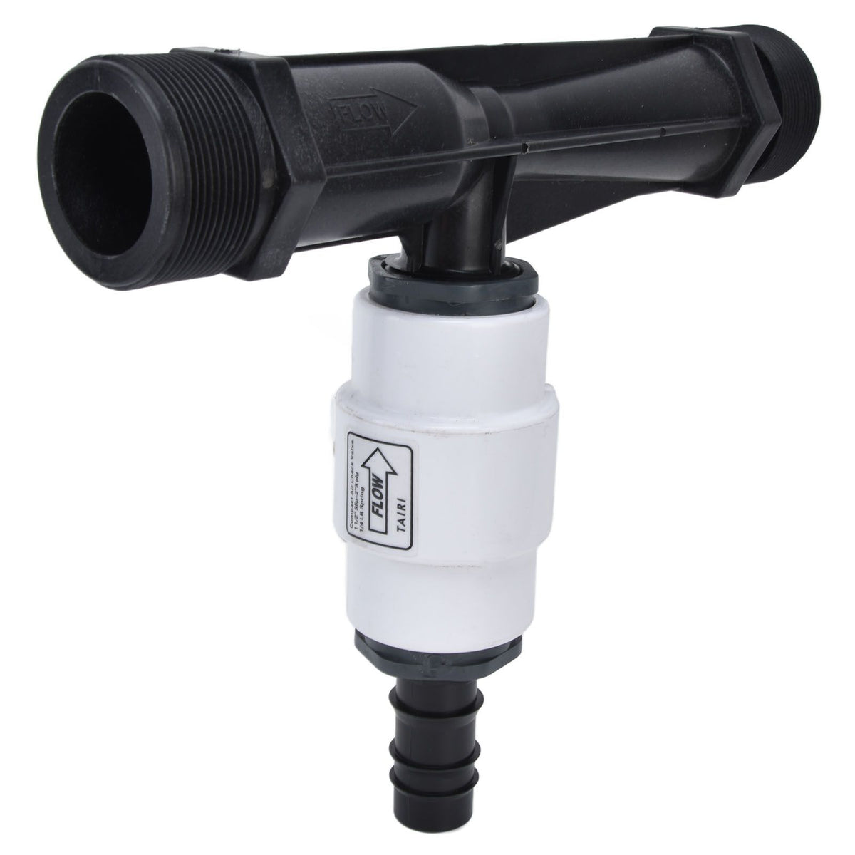 G2 External Thread Venturi Fertilizer with Check Valve Agriculture Fertilizer Injector Irrigation Tool for Garden