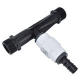 G2 External Thread Venturi Fertilizer with Check Valve Agriculture Fertilizer Injector Irrigation Tool for Garden