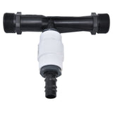 G2 External Thread Venturi Fertilizer with Check Valve Agriculture Fertilizer Injector Irrigation Tool for Garden - Close-Up Angle