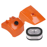 Air Filter with Cylinder Cover Set Plastic Replacement for Stihl 066 MS660 MS650 Chainsaw 000 120 1654 - Side View